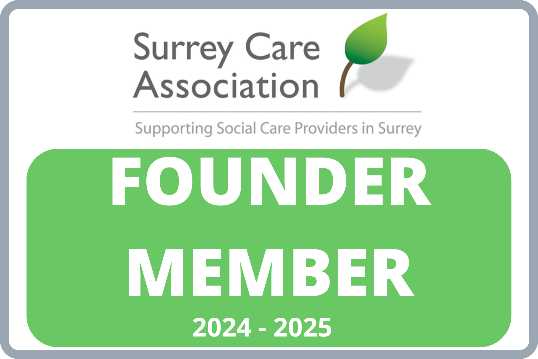 Surrey Care Association founder member logo
